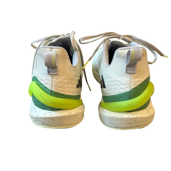 Adidas Adizero Cybersonic Shoes Pickleball Tennis Court Sneakers Size 11.5 Lime - Picture 2 of 10